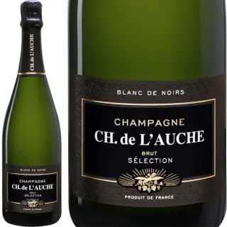 Champagne de l'Auche : Champagne de l'Auche, Cuvée Sélection - Brut. 85 % Pinot Meunier, 15 % Pinot Noir. Bouteille 75 cl.