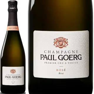 Champagne Rosé Paul Goerg : Champagne Paul Goerg - Rosé Brut. Premier Cru à Vertus. 90 % Chardonnay, 10 % Pinot Noir. Bouteille 75 cl.