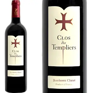 Clos des Templier AOC Bordeaux Claret : Clos des Templier - Bordeaux Claret Bio. Vignobles Carretero & Guionneau 100% Merlot. Bouteille 75cl.