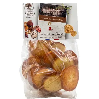 Fondants Poire Chocolat Lou Cocal - 200g : Fondants Poire Chocolat Biscuiterie artisanale Lou Cocal Sachet 200g