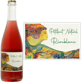 Pétillant Naturel Bio Rioublanc : Pétillant Naturel Bio Rioublanc Bouteille 75 cl - 12%.