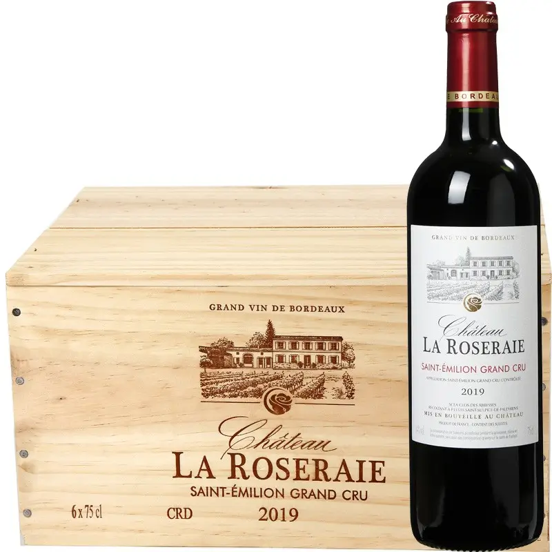 Bouteille Château La Roseraie 2019 AOC St Emilion grand Cru