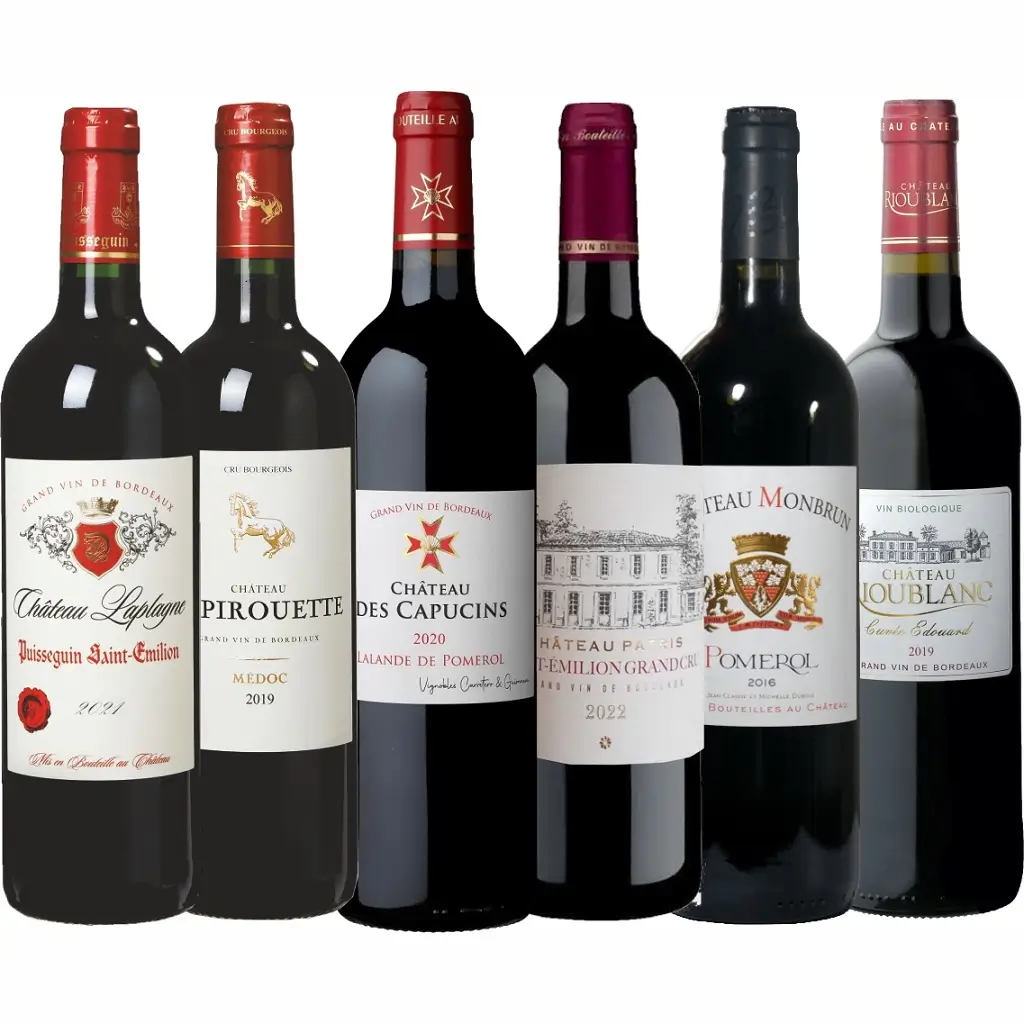 3 bouteilles cru bordeaux rive droite st emilion et pomerol
