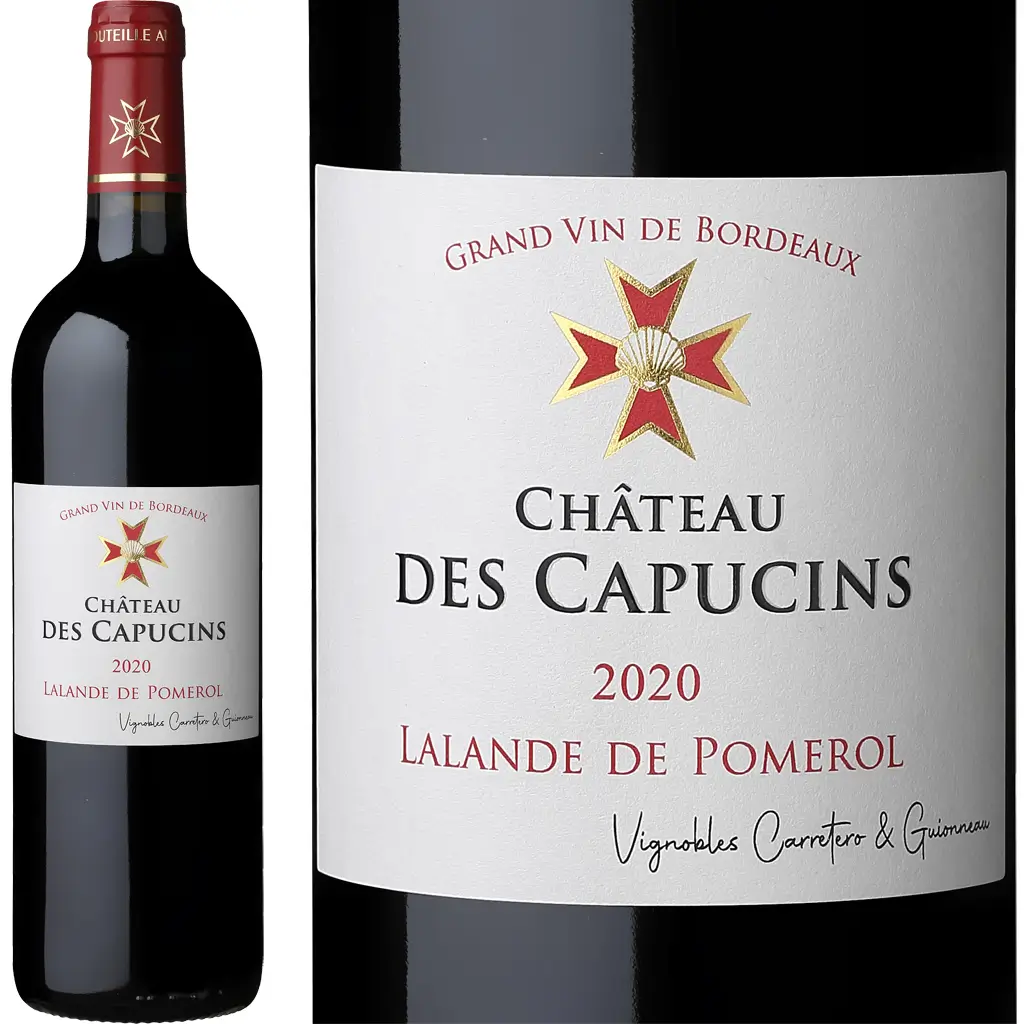 Bouteille Château des Capucins AOC Lalande de Pomerol 2020