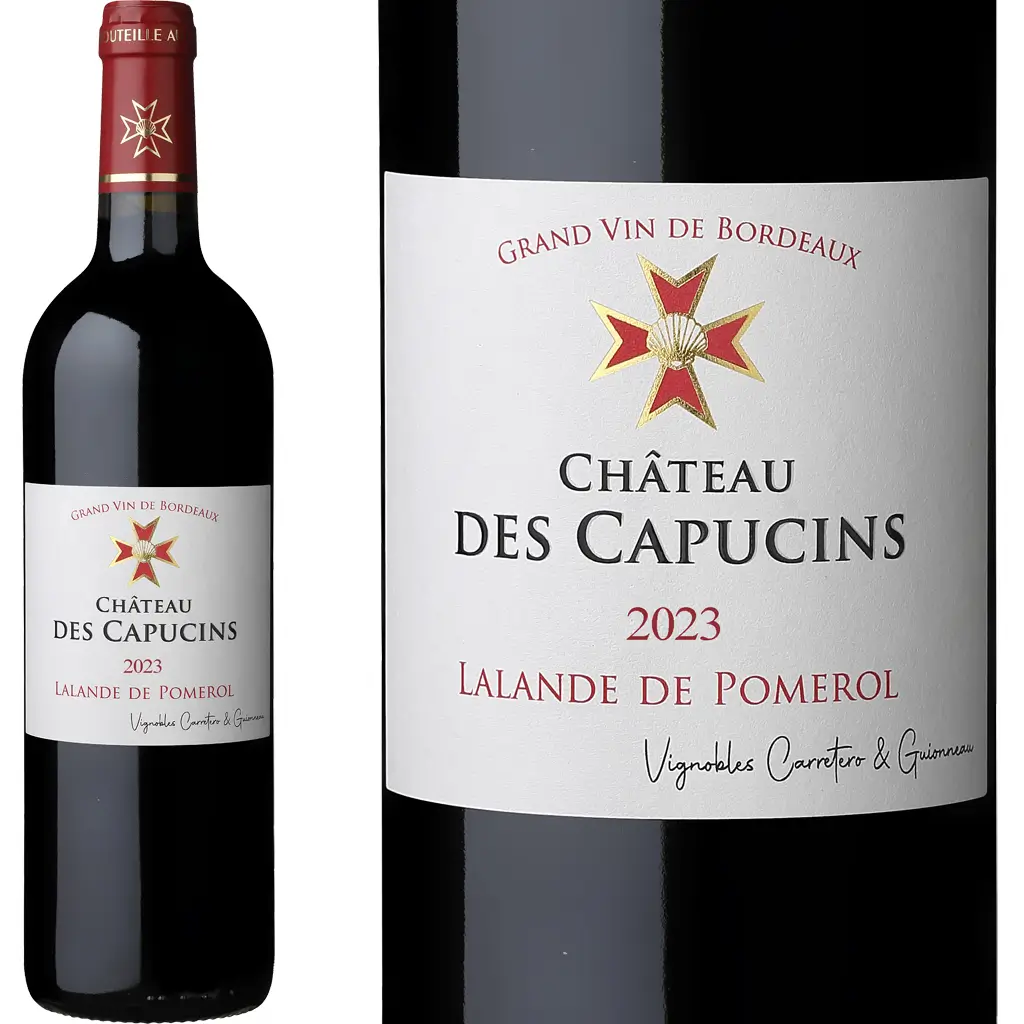 Bouteille Château des Capucins AOC Lalande de Pomerol 2023