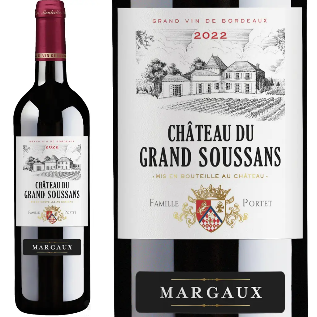 Bouteille Château du Grand Soussans AOC Margaux