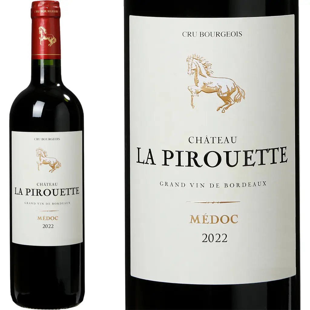 Bouteille Château La Pirouette AOC Médoc Cru Bourgeois
