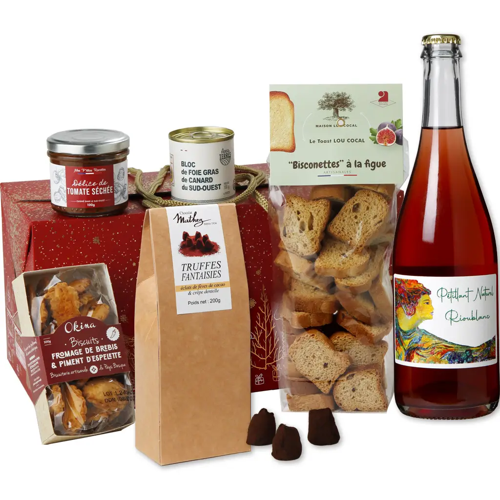 Coffret cadeau mon apéritif gourmand