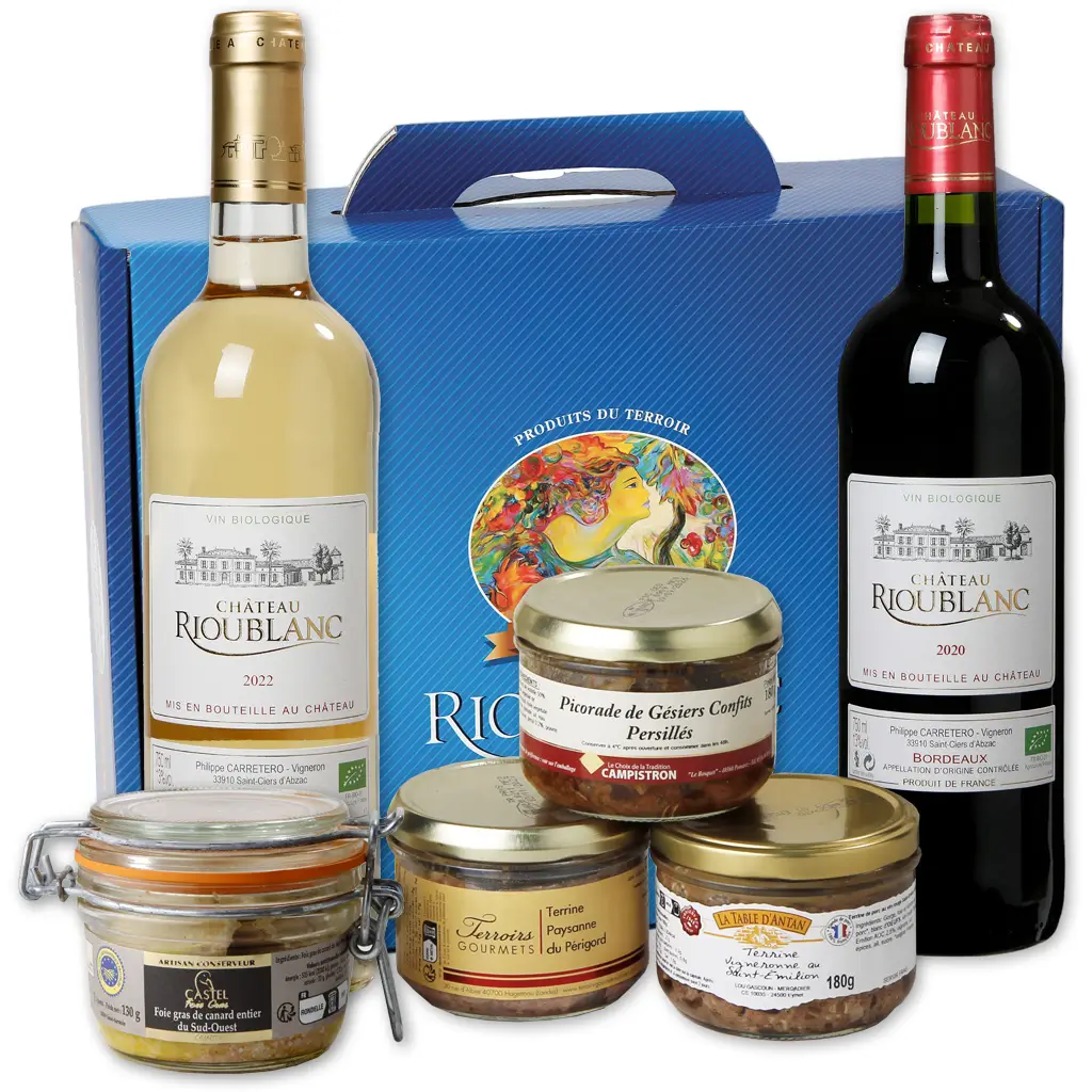 Coffret Gourmand : TERROIR - Château Rioublanc