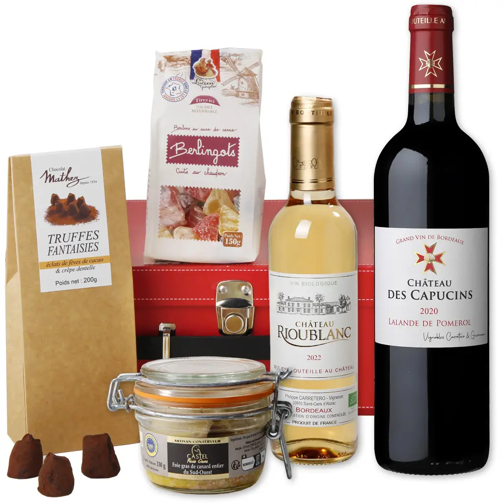 Coffret Gourmand : REDBOX - Château Rioublanc