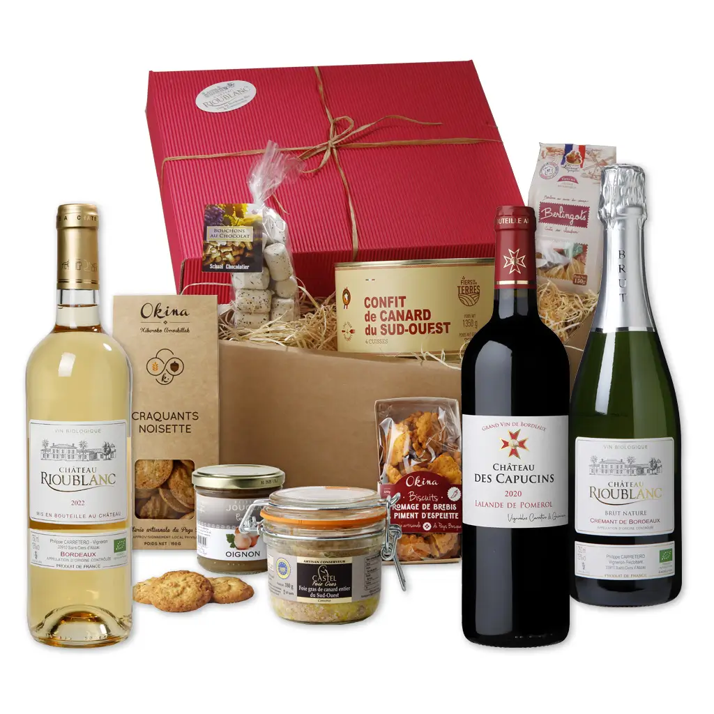 Coffret Gourmand : PRESTIGE - Château Rioublanc