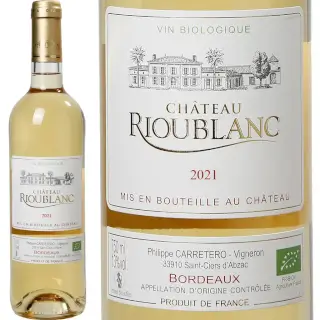 Bordeaux Moelleux Bio : Notre vin Bordeaux Moelleux Bio en bouteille 75cL, millésime 2021. Vin 'gourmand' à servir frais sur foie gras, desserts, sur la cuisine épicée ou sucré-salé.
