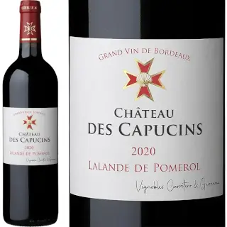 illustration bouteille château des capucins 2020