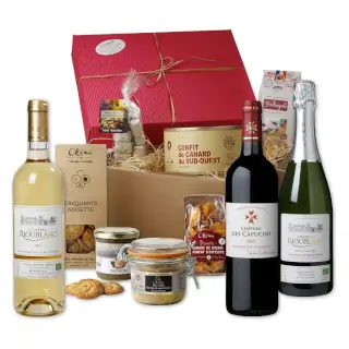 Coffret Gourmand de BORDEAUX avec Château Bégot