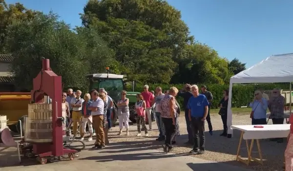 Première Gerbaude du GFV des capucins à Lalande de Pomerol