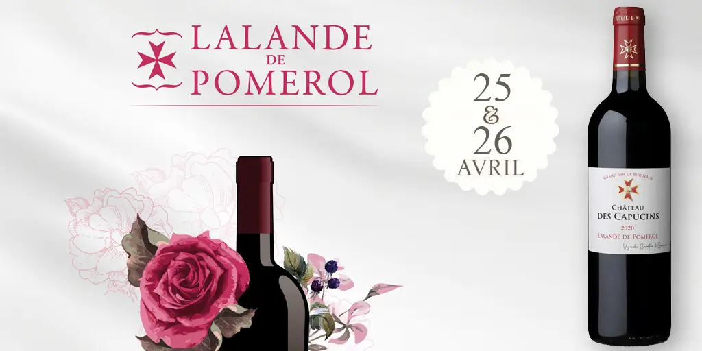 titre et illustration de coffret gourmands vins et foie gras