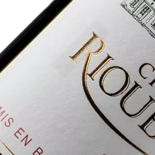 étiquette rioublanc ukens vin